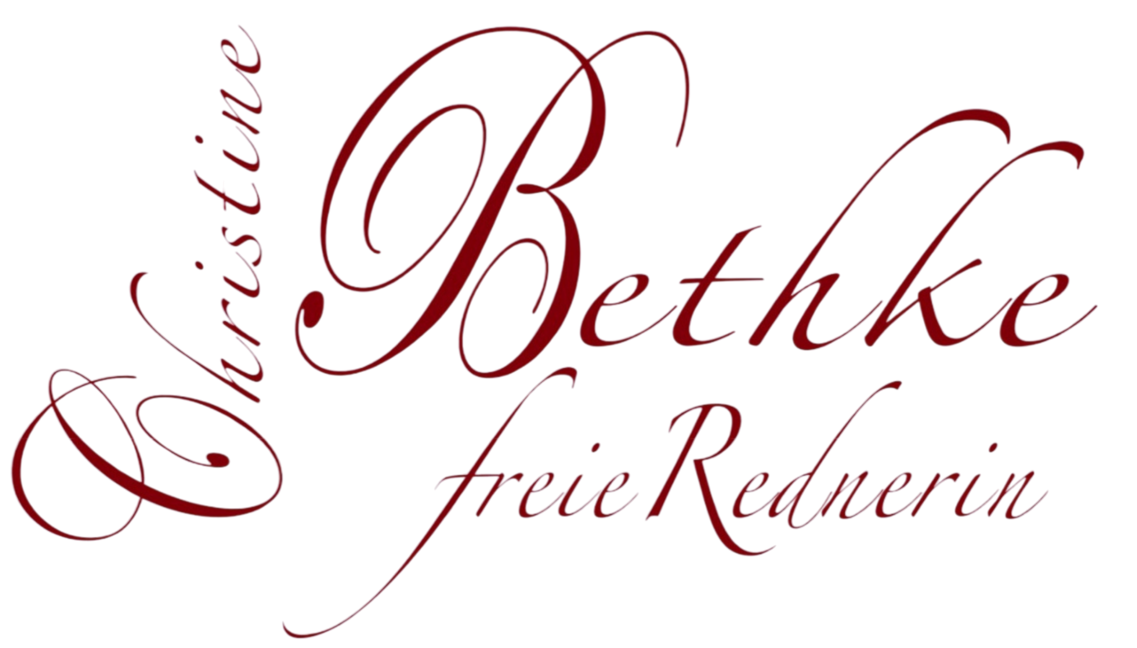 Christine Bethke Freie Rednerin Trauung Trauerfeier Kinderwillkommensfest Kindersegnung München Bayern Deutsch Französisch Spanisch Christine Bethke Logo